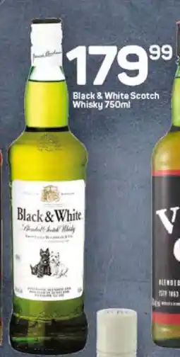 Pick n Pay Liquor Black & White Scotch Whisky 750ml offer