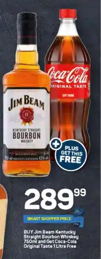 Pick n Pay Liquor Jim Beam Kentucky Straight Bourbon Whiskey 750ml offer