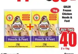 Boxer GOLDI FROZEN CHICKEN HEADS & FEET offer