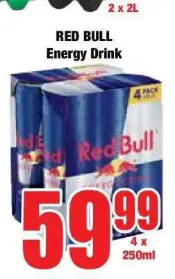 Boxer Red Bull Energy Drink offer