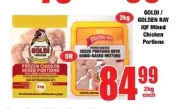 Boxer GOLDI / GOLDEN RAY IQF Mixed Chicken Portions offer