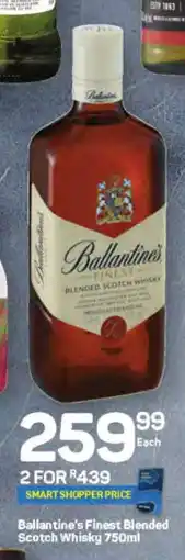 Pick n Pay Liquor Ballantine's Finest Blended Scotch Whisky 750ml offer