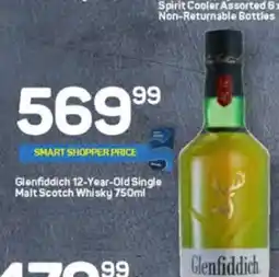 Pick n Pay Liquor GLENFIDDICH 12-YEAR-OLD SINGLE MALT SCOTCH WHISKY 750ml offer