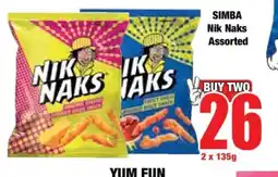 Boxer SIMBA Nik Naks Assorted offer