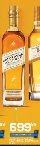 Pick n Pay Liquor Johnnie Walker Gold Label Reserve Blended Scotch Whisky offer