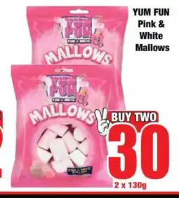 Boxer YUM FUN Pink & White Mallows offer