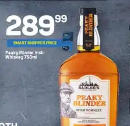 Pick n Pay Liquor Peaky Blinder Irish Whiskey 750ml offer