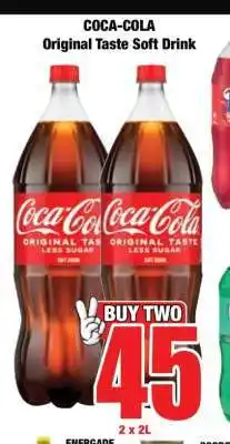 Boxer COCA-COLA Original Taste Soft Drink offer