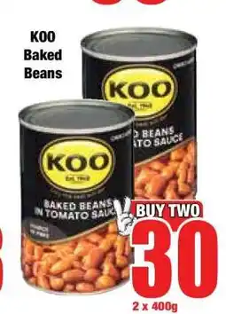 Boxer KOO Baked Beans offer