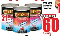 Boxer BEST COOK Pilchards Assorted offer