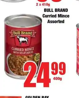 Boxer BULL BRAND Curried Mince Assorted offer