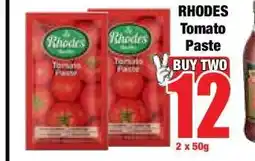 Boxer RHODES TOMATO PASTE offer