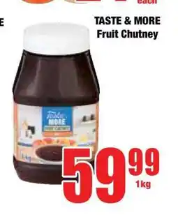 Boxer TASTE & MORE Fruit Chutney offer