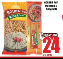 Boxer GOLDEN RAY Macaroni / Spaghetti offer