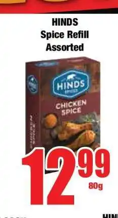 Boxer HINDS Spice Refill Assorted offer