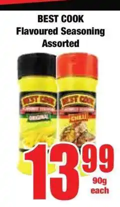 Boxer BEST COOK Flavoured Seasoning Assorted offer