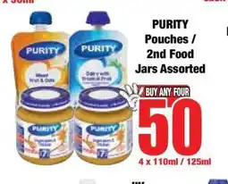 Boxer PURITY Pouches / 2nd Food Jars Assorted offer