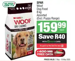 KwikSpar SPAR Woof Dog Food Assorted offer