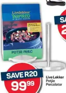 Pick n Pay Live Lekker Potjie Percolator offer