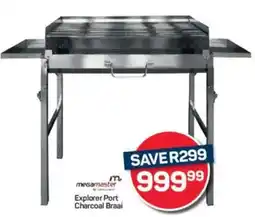 Pick n Pay Megamaster Explorer Port Charcoal Braai offer