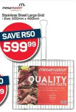 Pick n Pay Megamaster Stainless Steel Large Grid offer