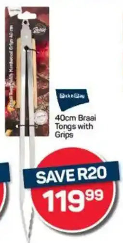 Pick n Pay Pick n Pay Braai Tongs with Grips offer