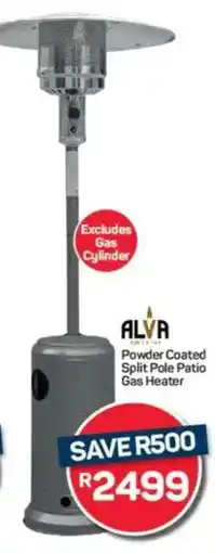Pick n Pay ALVA Powder Coated Split Pole Patio Gas Heater offer