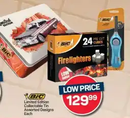 Pick n Pay BIC Limited Edition Collectable Tin Assorted Designs Each offer