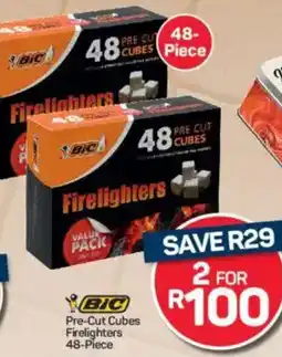 Pick n Pay BIC Pre-Cut Cubes Firelighters offer