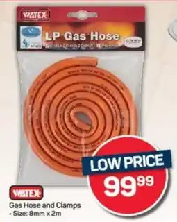 Pick n Pay WATEX Gas Hose and Clamps offer