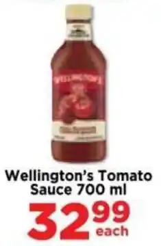 Food Lover's Market Wellington's Tomato Sauce offer
