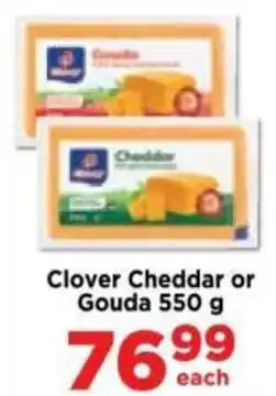Food Lover's Market Clover Cheddar or Gouda offer