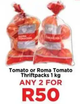 Food Lover's Market Tomato or Roma Tomato Thriftpacks offer