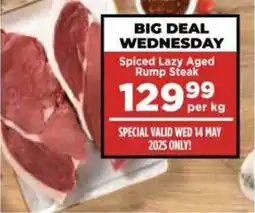 Food Lover's Market Spiced Lazy Aged Rump Steak offer