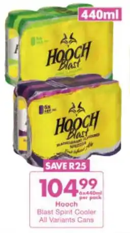 President Hyper Hooch Blast Spirit Cooler All Variants Cans offer