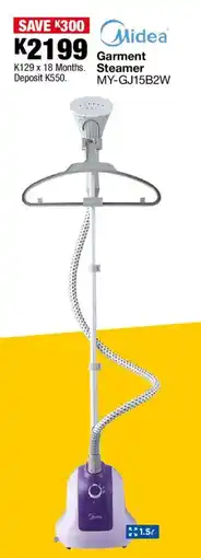 OK Furniture Midea Garment Steamer offer