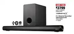 OK Furniture Volkano 2.1-Channel Soundbar with Subwoofer offer