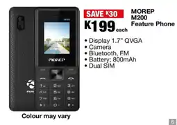 OK Furniture MOREP M200 Feature Phone offer