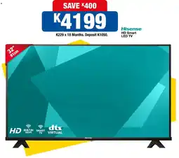 OK Furniture Hisense HD Smart LED TV offer