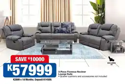 OK Furniture Florence Recliner Lounge Suite offer