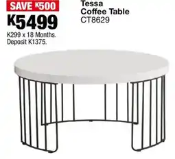 OK Furniture Tessa Coffee Table offer