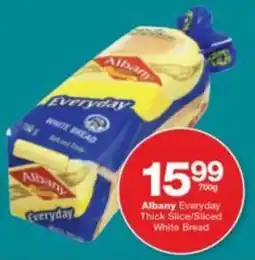 Checkers Albany Everyday Thick Slice/Sliced White Bread offer