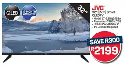 Pick n Pay Hypermarket JVC 32" (81cm) Smart QLED TV offer