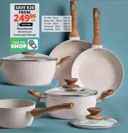 Checkers Hyper Hazelwood Aluminium Cookware Range offer