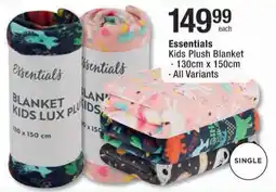 Checkers Hyper Essentials Kids Plush Blanket offer
