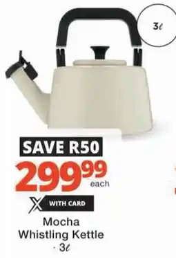 Checkers Hyper Mocha Whistling Kettle offer