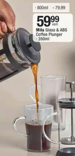Checkers Hyper Mila Glass & ABS Coffee Plunger offer