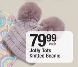 Checkers Hyper Jolly Tots Knitted Beanie offer