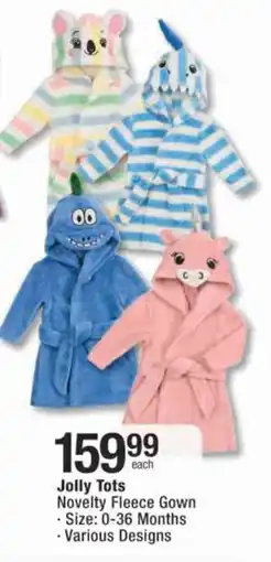 Checkers Hyper Jolly Tots Novelty Fleece Gown offer