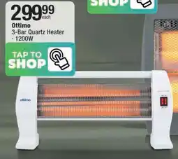 Checkers Hyper Ottimo 3-Bar Quartz Heater offer